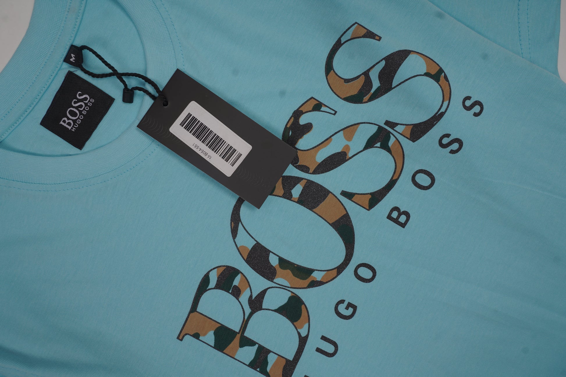 BOSS Serene Aqua Modern Fit Short Sleeve T-Shirt