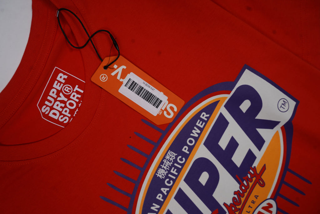 SUPERDRY Radiant Ember Relaxed Fit Short Sleeve Graphic Tee