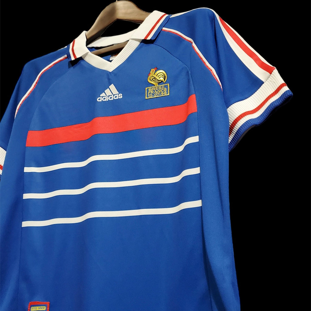 [Retro Premium] France Home(blue) 98 Jersey