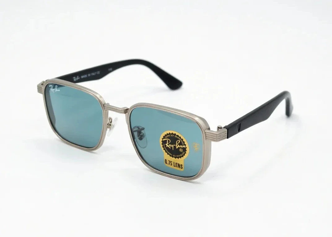 Ray-Ban Retro Blue Mirror Sunglasses