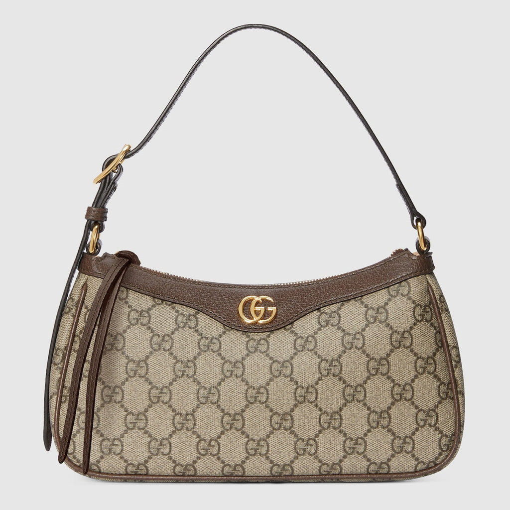 GUCCI Serene Sand Luxe GG Canvas Hobo Bag