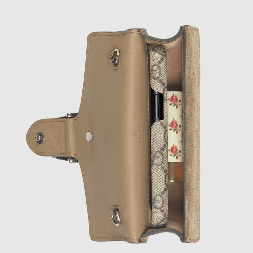 GUCCI Enchanted Terra Luxe Double-Headed Serpent Clutch Wallet