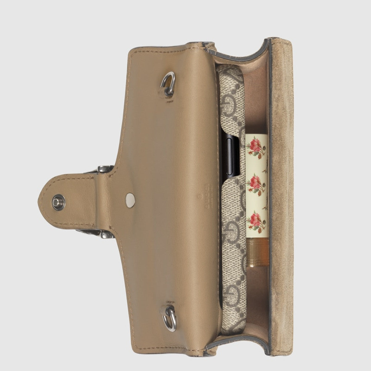 GUCCI Enchanted Terra Luxe Double-Headed Serpent Clutch Wallet