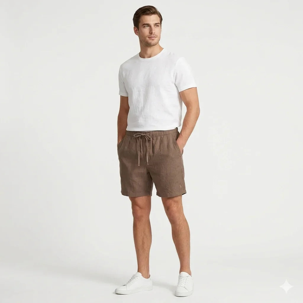 POLO Ralph Lauren Men's Casual Linen Blend Shorts