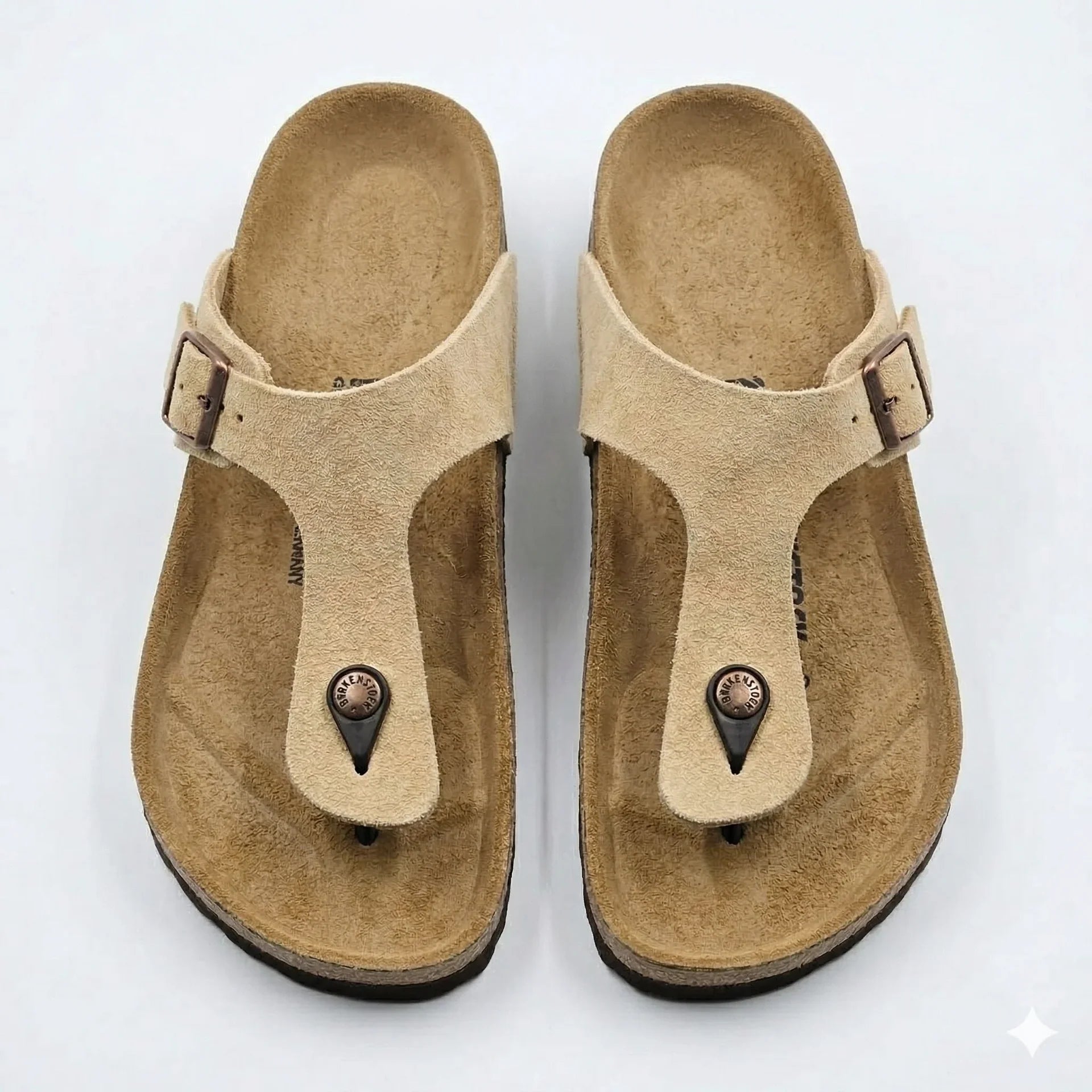Birkenstock Arizona Suede Footbed Sandals
