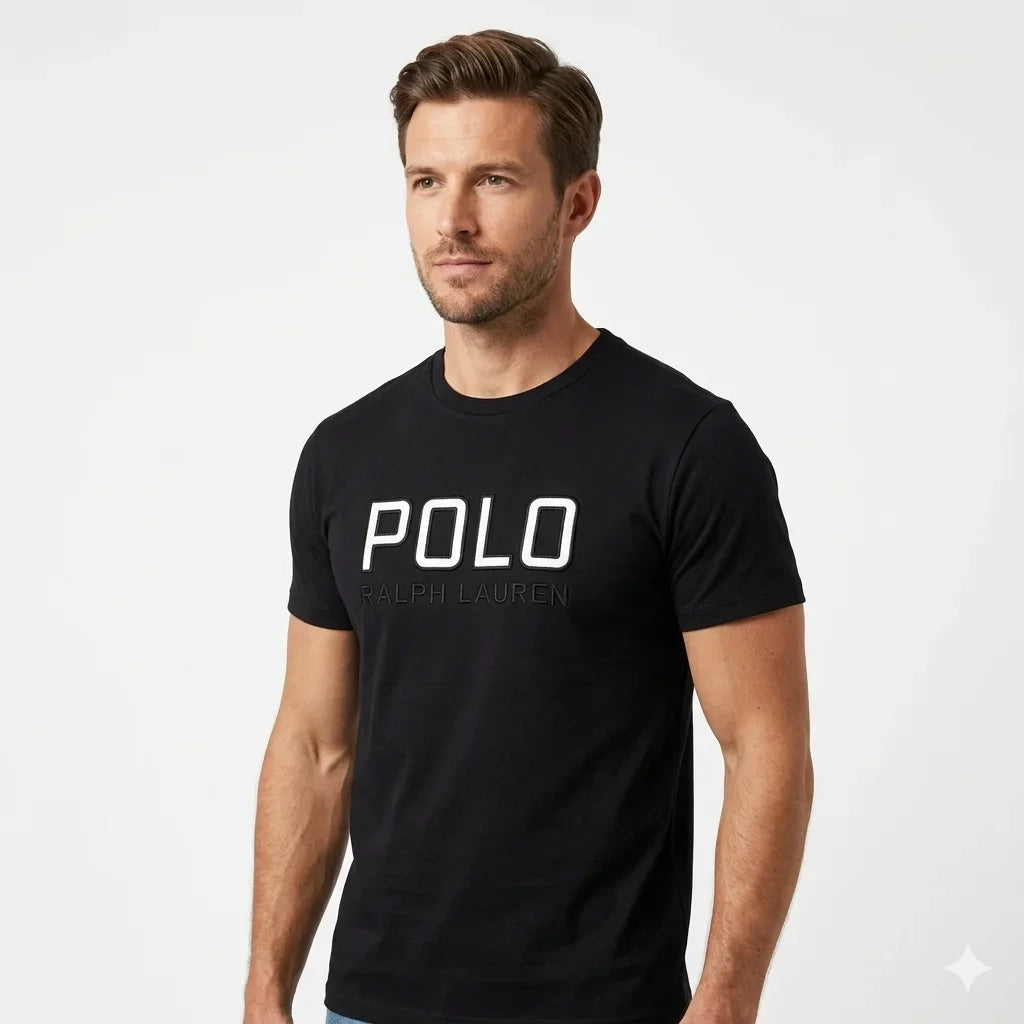 POLO Ralph Lauren Men's ``POLO`` Graphic Logo Cotton T-Shirt