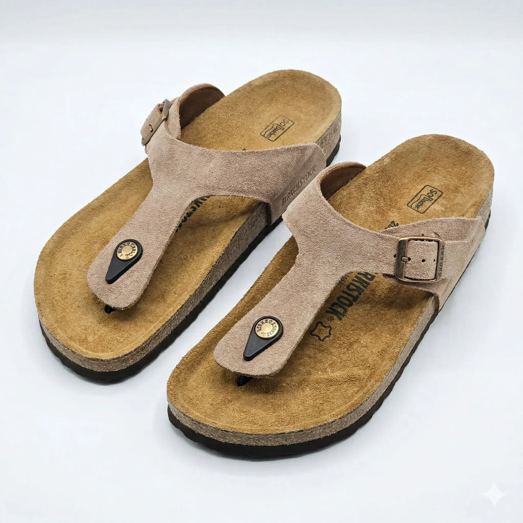 Birkenstock Arizona Suede Footbed Sandals