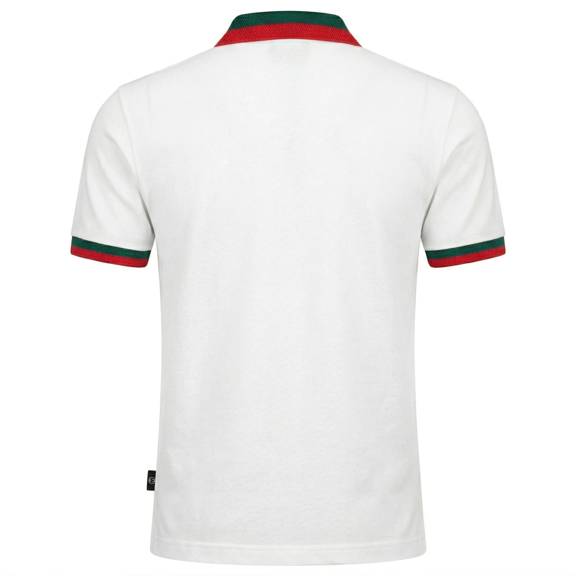 GUCCI Men's Pique Polo Shirt In White