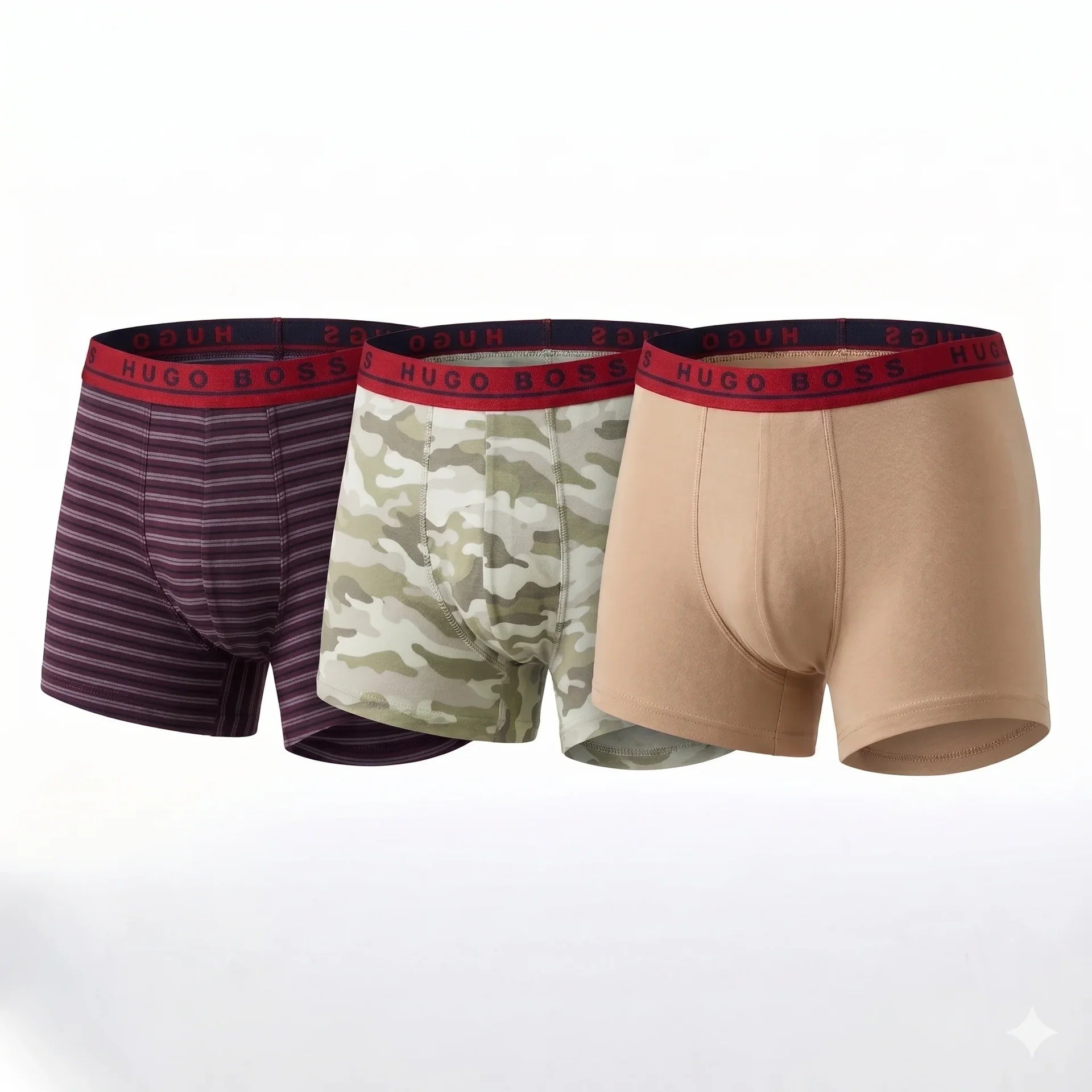 HUGO BOSS Set of 3 Cotton Stretch Briefs