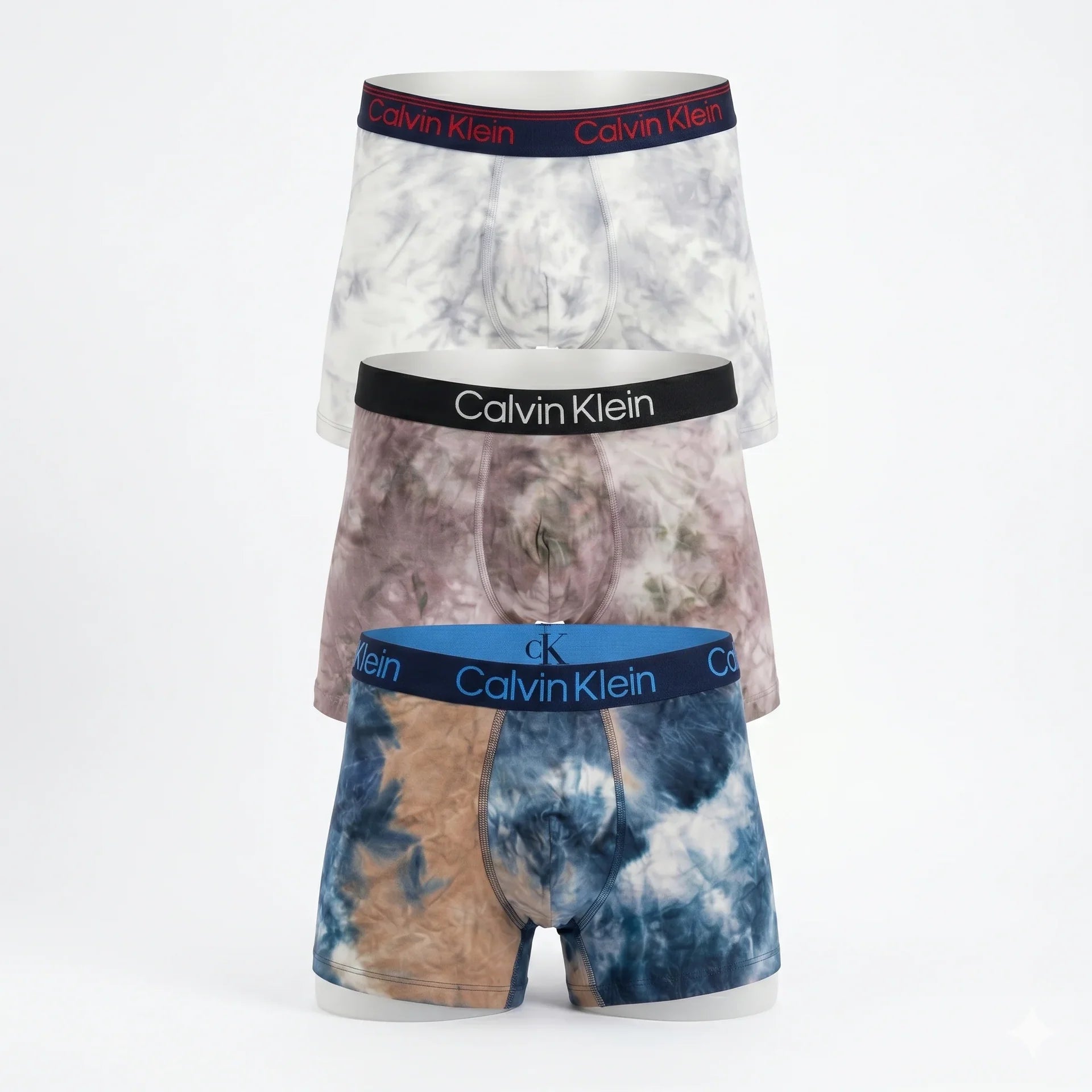 Calvin Klein Cotton Modal Stretch Trunks - 3 Pack