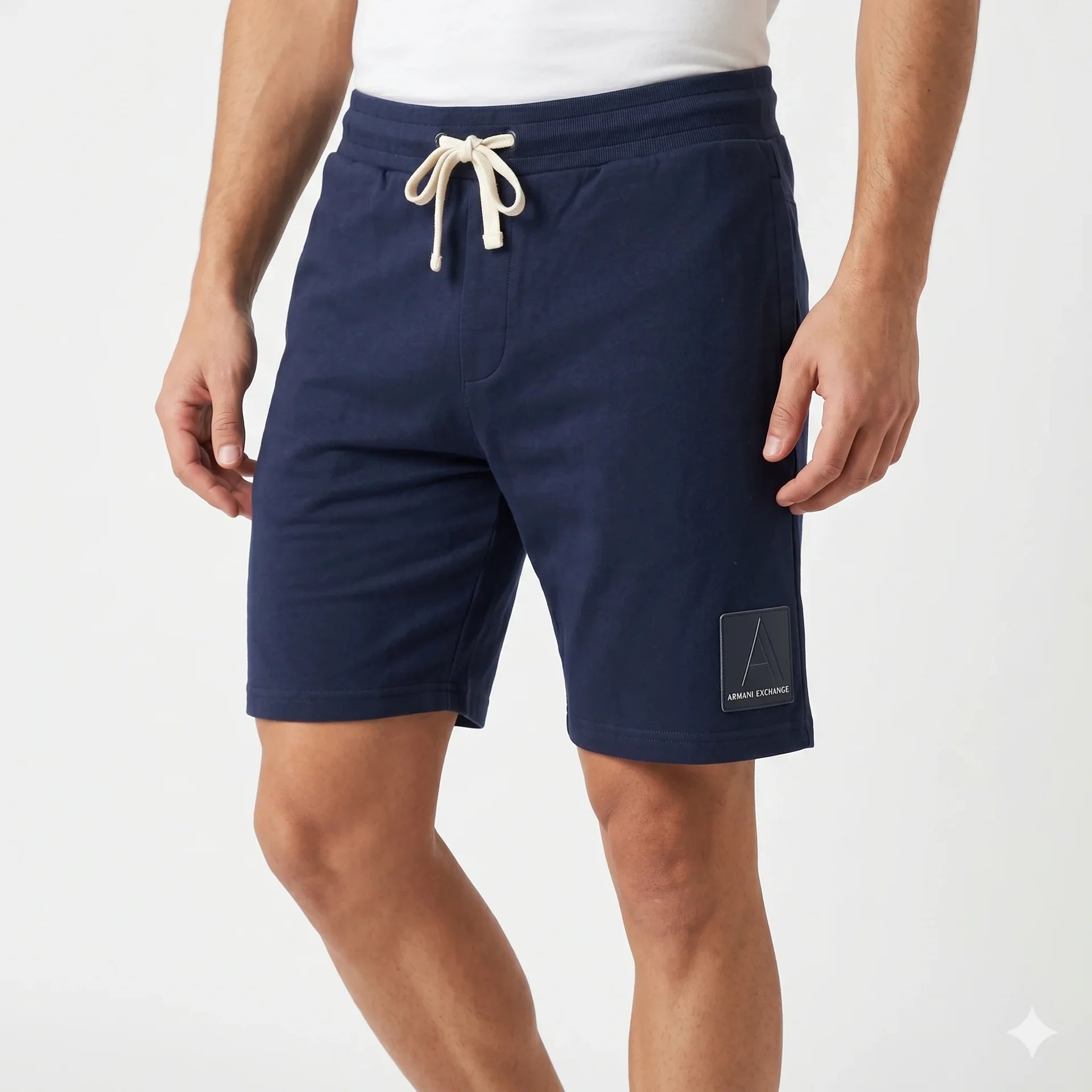 ARMANI EXCHANGE Classic Navy Casual Shorts