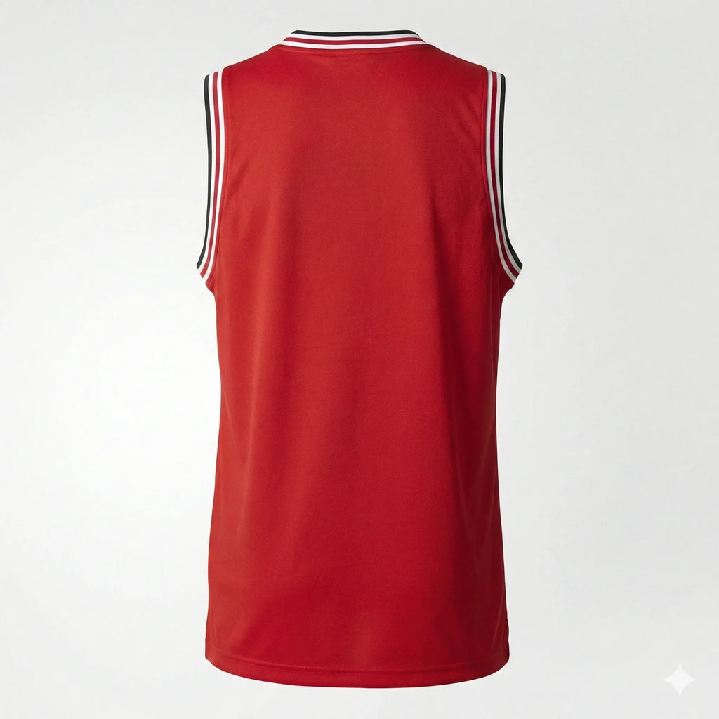 ADIDAS Ember Glow Athletic Fit Sleeveless Basketball Jersey