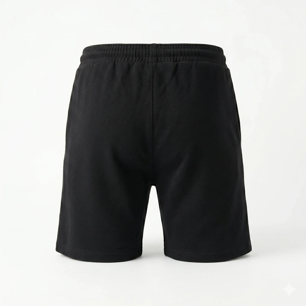 ARMANI EXCHANGE Classic Black Drawstring Shorts