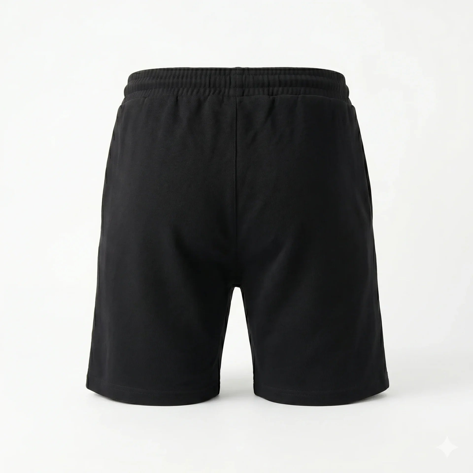 ARMANI EXCHANGE Classic Black Drawstring Shorts