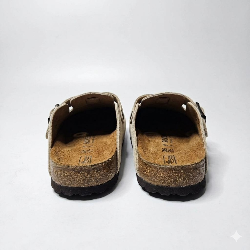 BIRKENSTOCK Arizona Suede Clogs