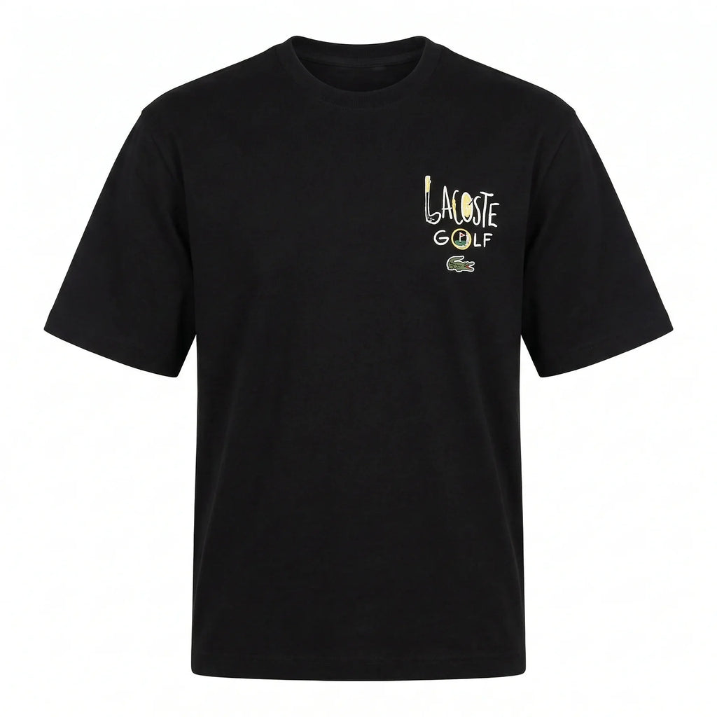 LACOSTE Mystic Sapphire Slim Fit Short Sleeve Graphic Tee