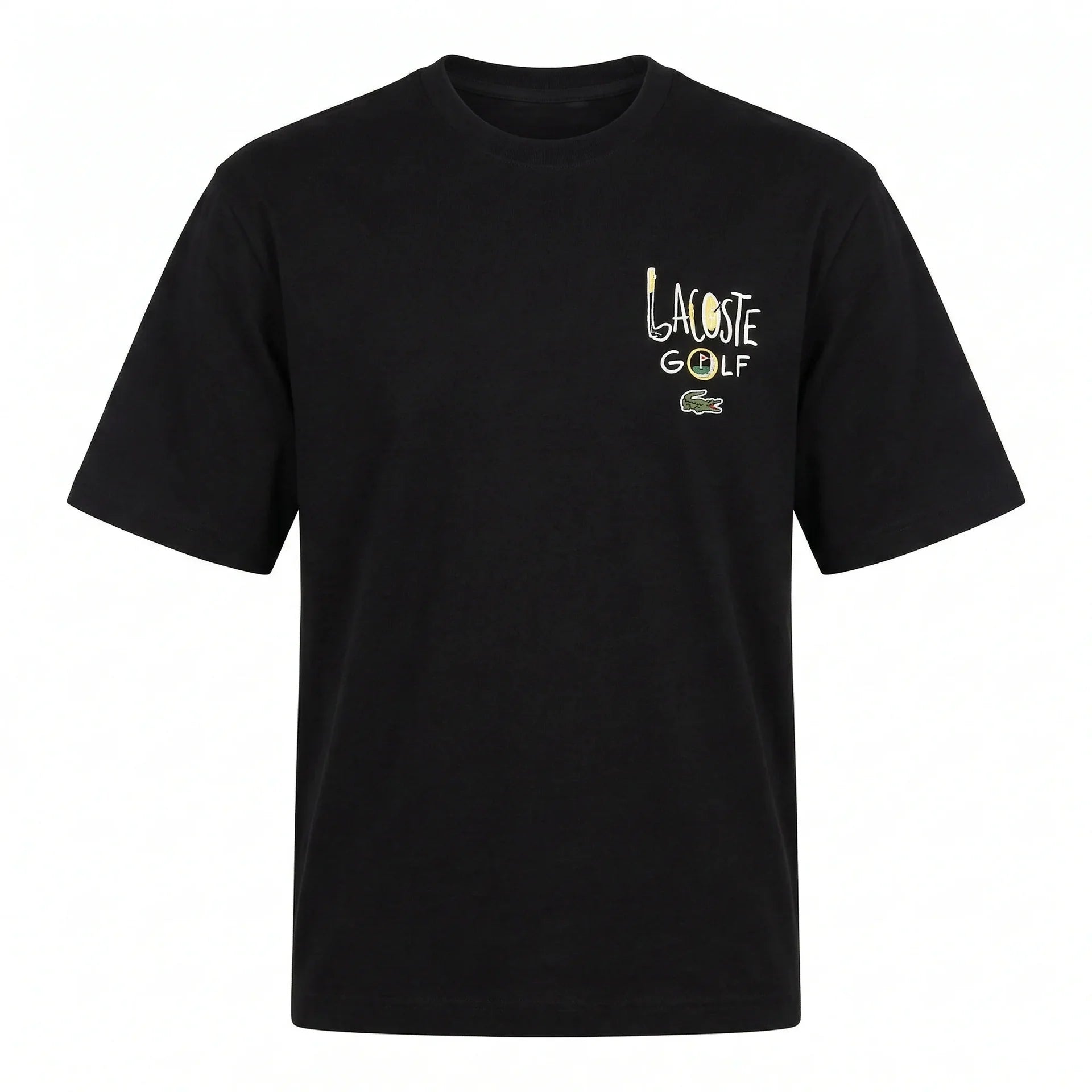 LACOSTE Mystic Sapphire Slim Fit Short Sleeve Graphic Tee