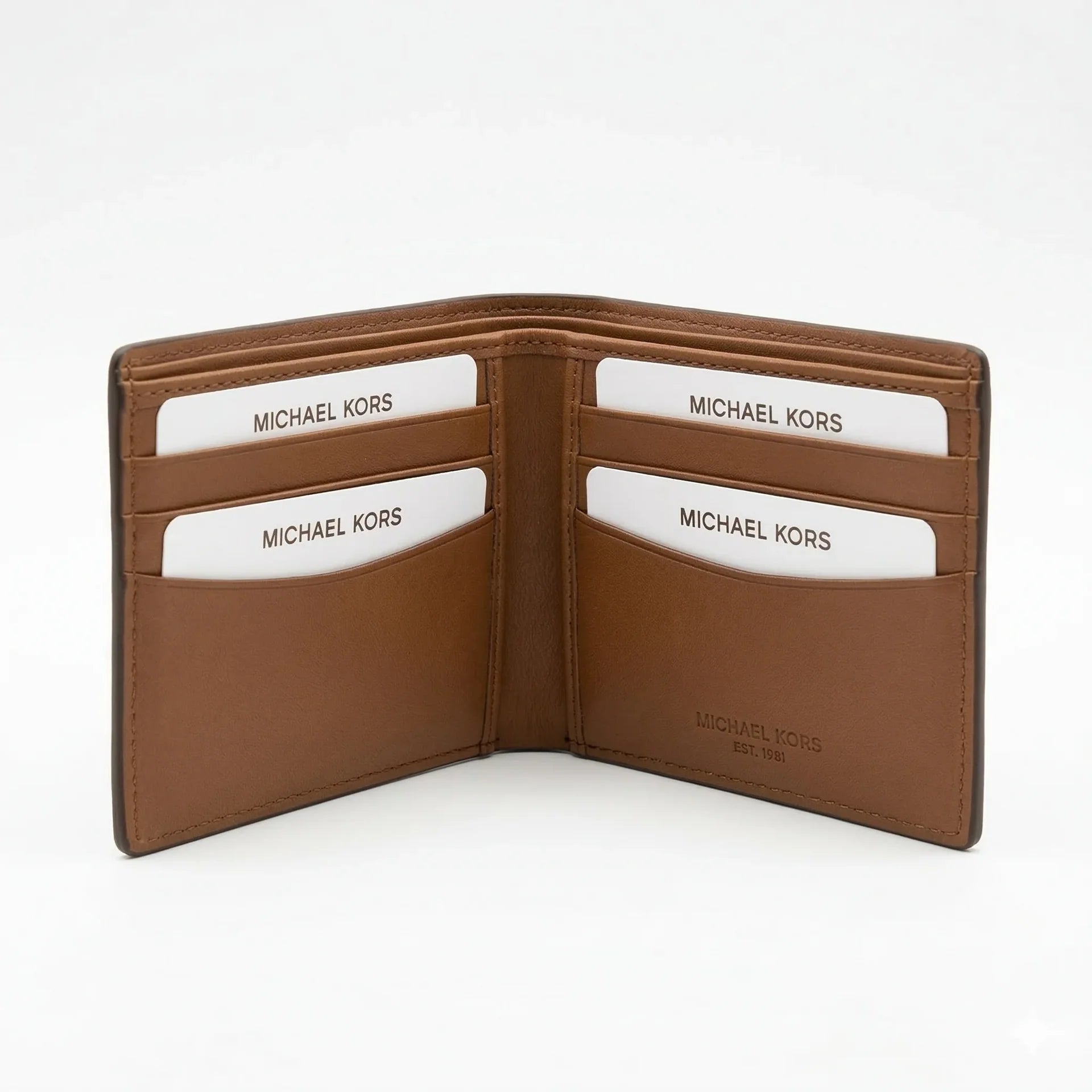 MICHAEL KORS MK Monogram Embossed Leather Wallet