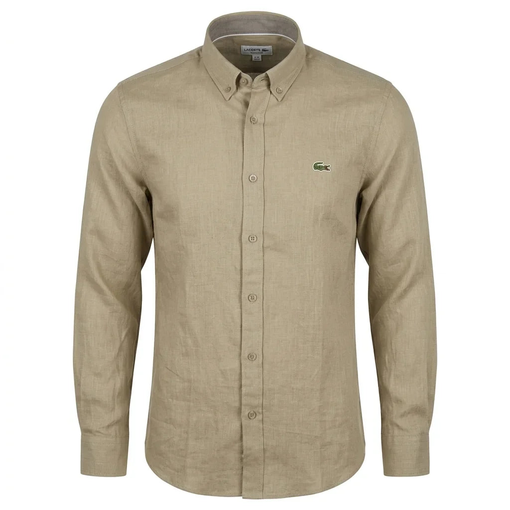 Lacoste Classic Fit Linen Shirt