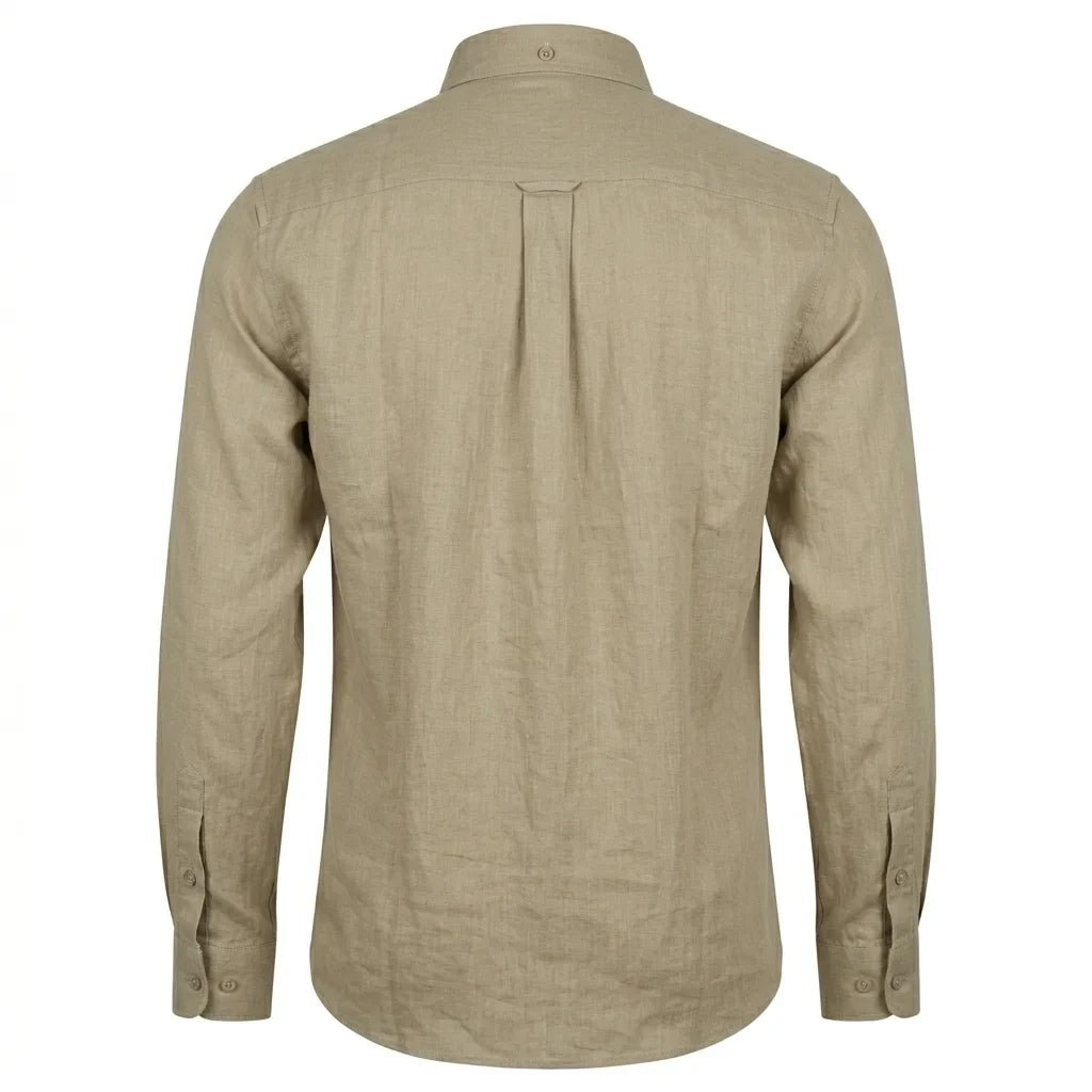 Lacoste Classic Fit Linen Shirt