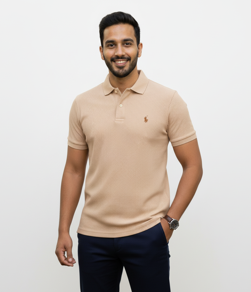 Polo Ralph Lauren Classic Fit Ribbed Polo Shirt
