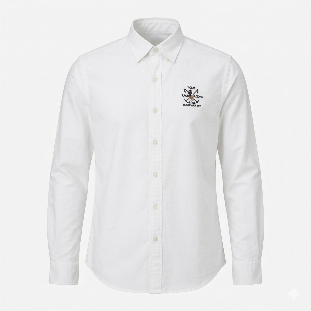POLO RALPH LAUREN Celestial Pearl Tailored Fit Long Sleeve Shirt