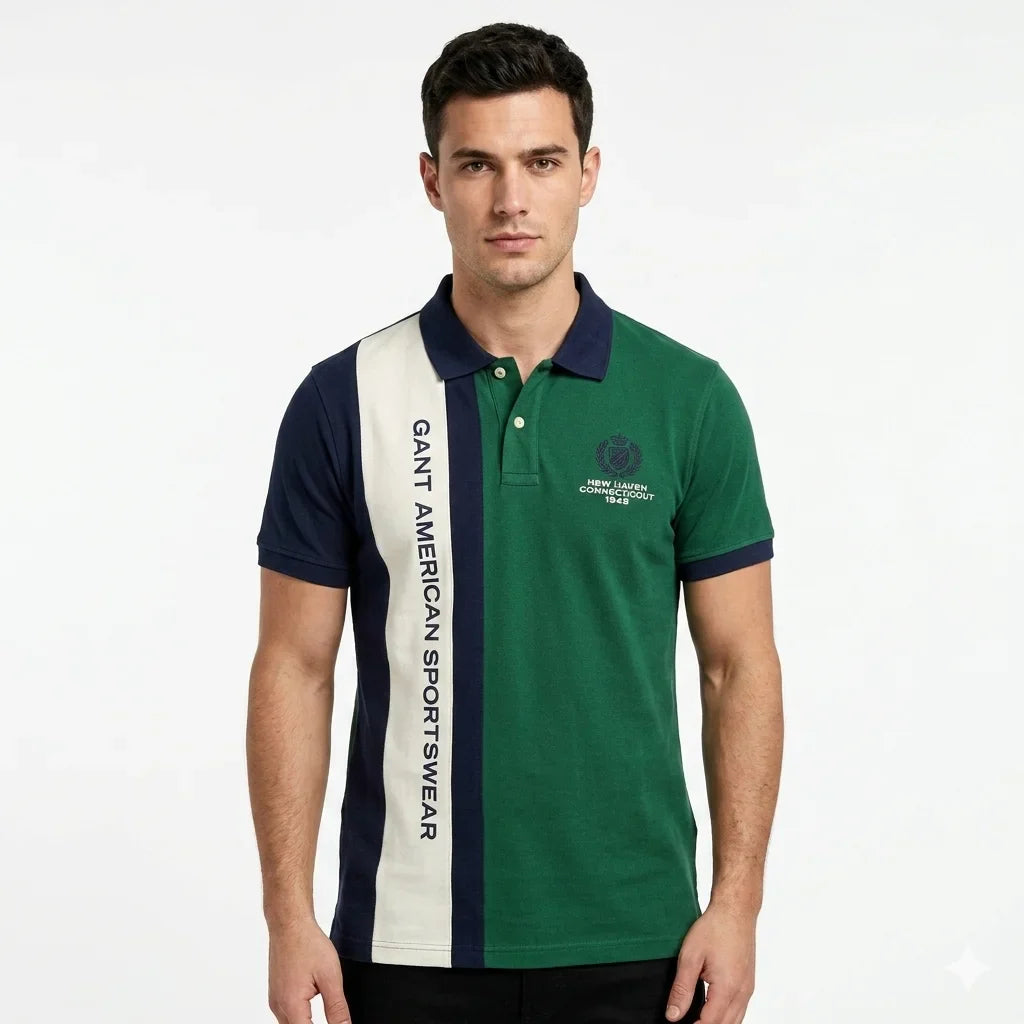 Gant  American Sportswear Colorblock Polo Shirt