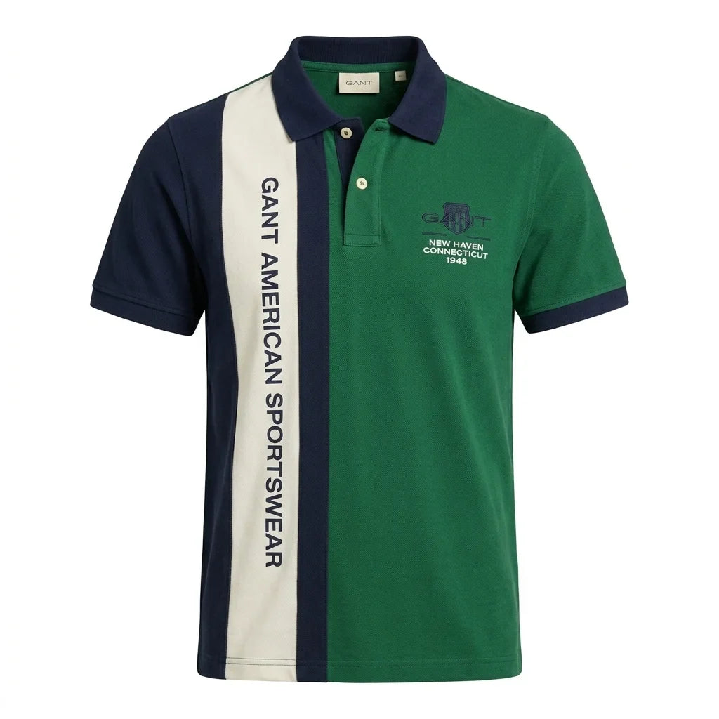 Gant  American Sportswear Colorblock Polo Shirt