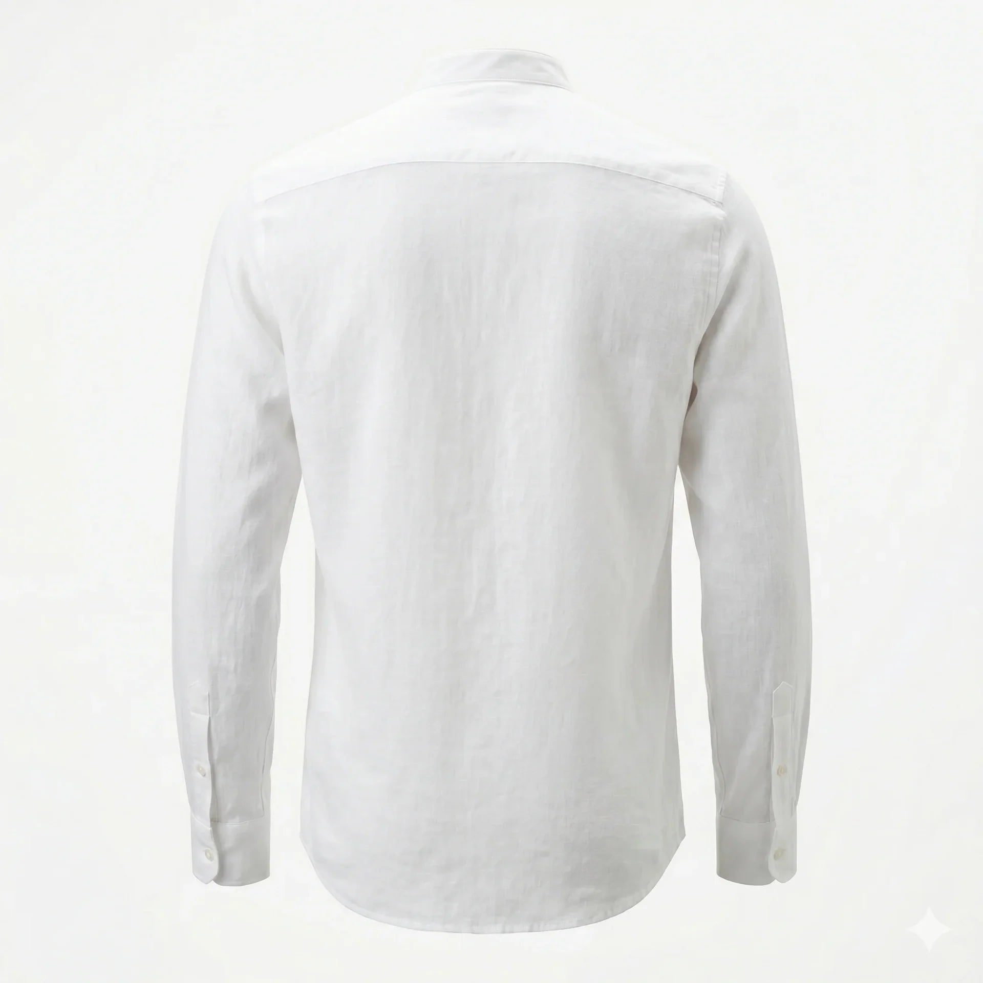 Lacoste Classic Fit Linen Button-Down Shirt
