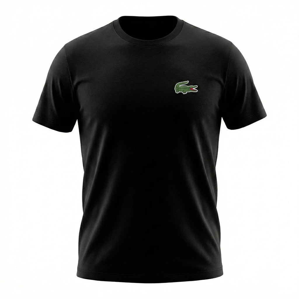 LACOSTE Dusky Ruby Classic Fit Short Sleeve Cotton T-Shirt