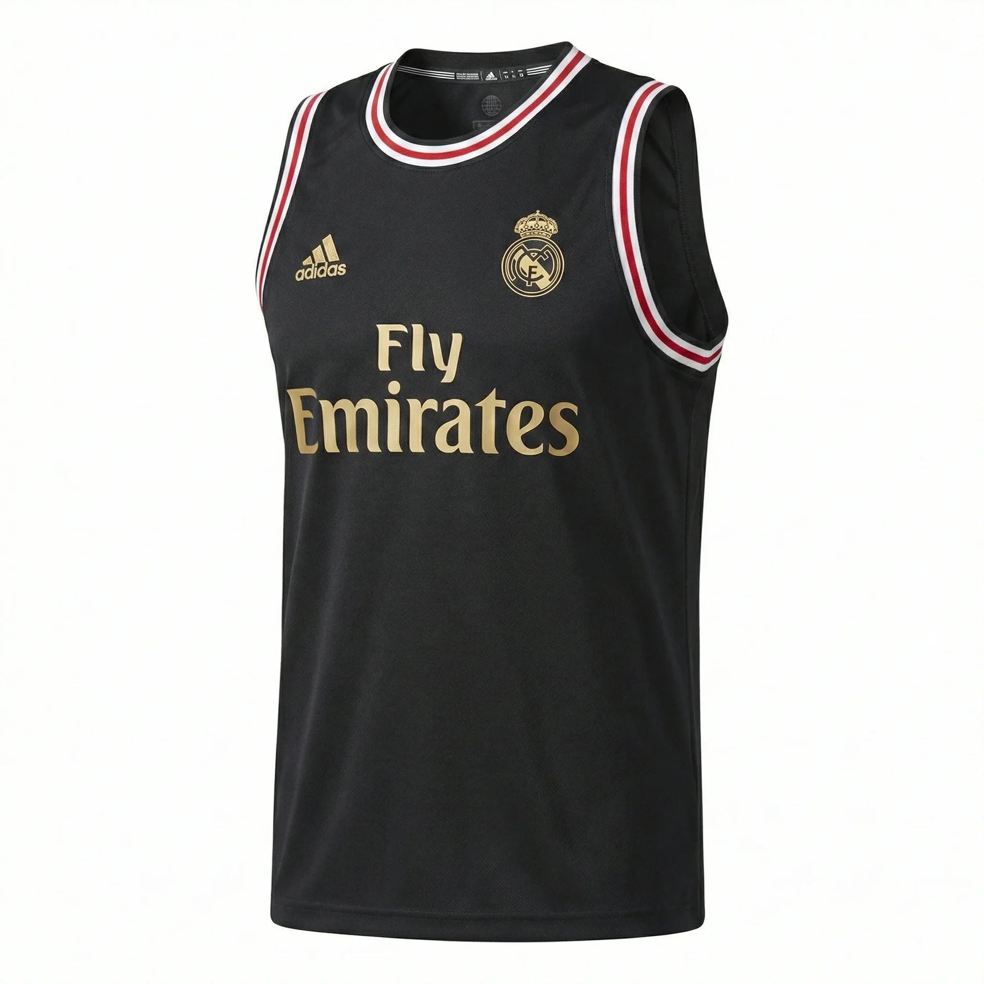 ADIDAS Midnight Onyx Athletic Fit Sleeveless Jersey