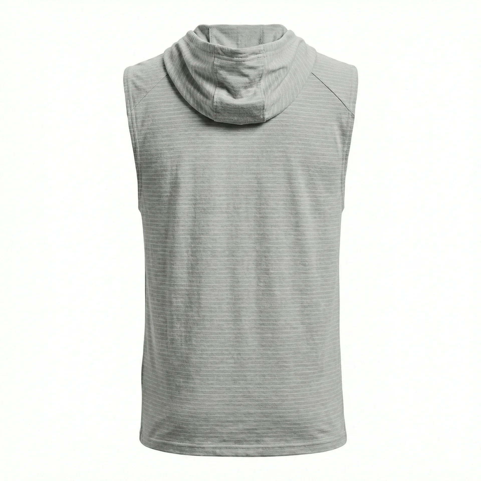 UNDER ARMOUR Silver Mist Athletic Fit Sleeveless Hoodie