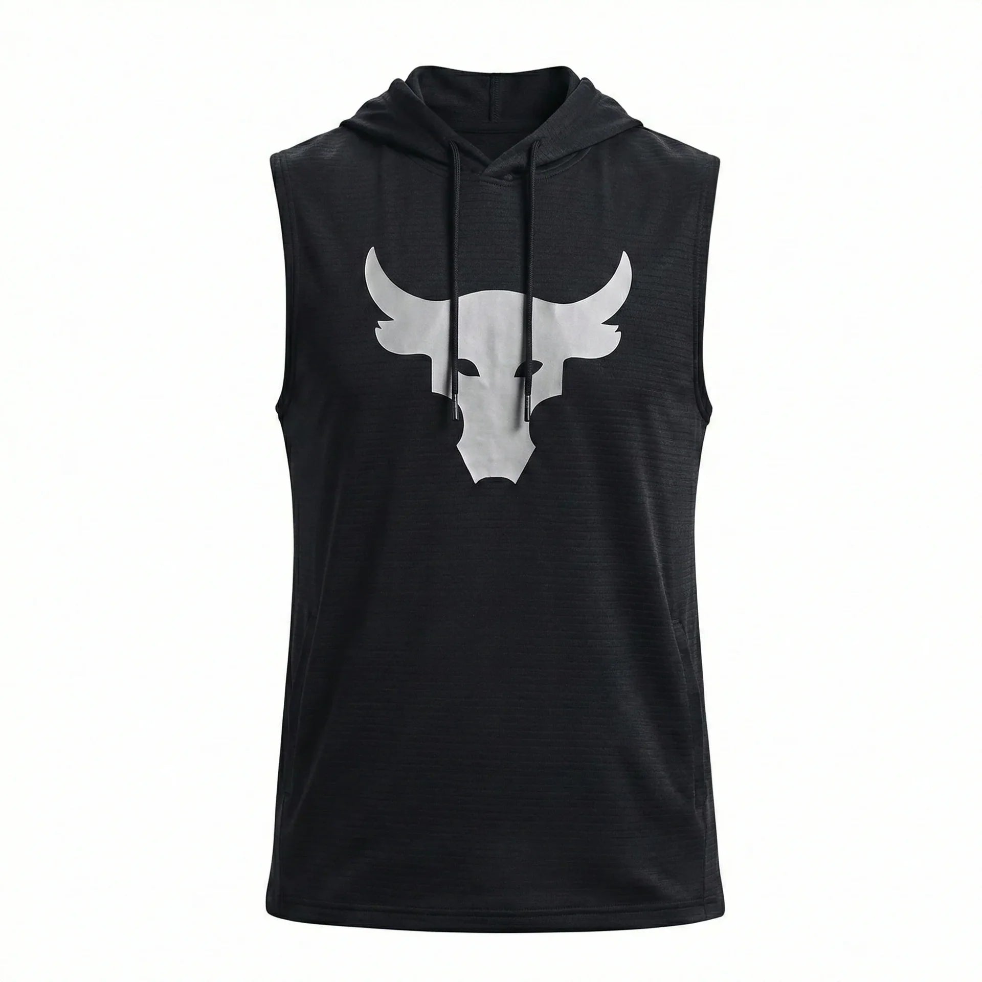 UNDER ARMOUR Shadowed Onyx Athletic Fit Sleeveless Hoodie