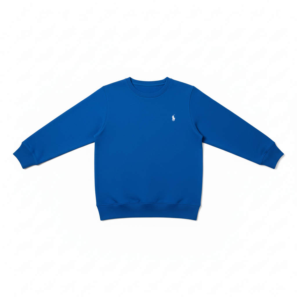 POLO RALPH LAUREN Oceanic Sapphire Classic Fit Long Sleeve Crew Sweatshirt