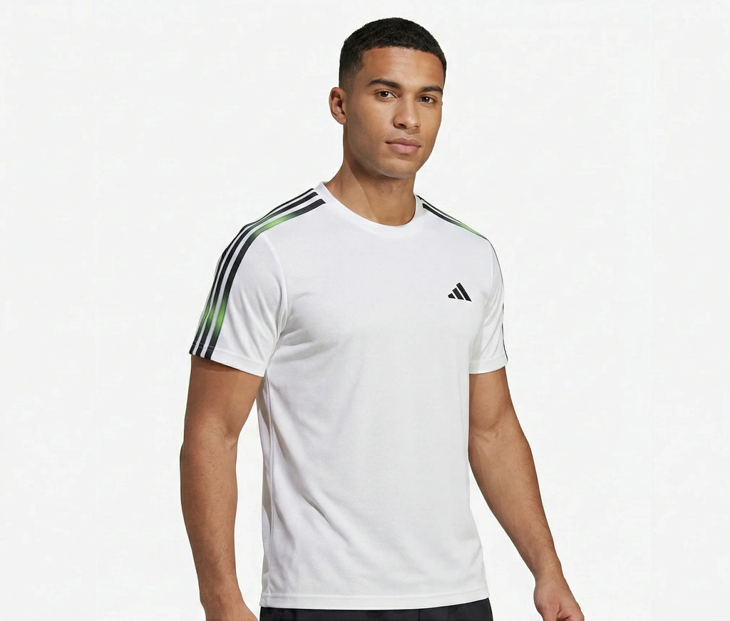 ADIDAS Radiant Teal Athletic Fit Short Sleeve DRI-FIT Tee