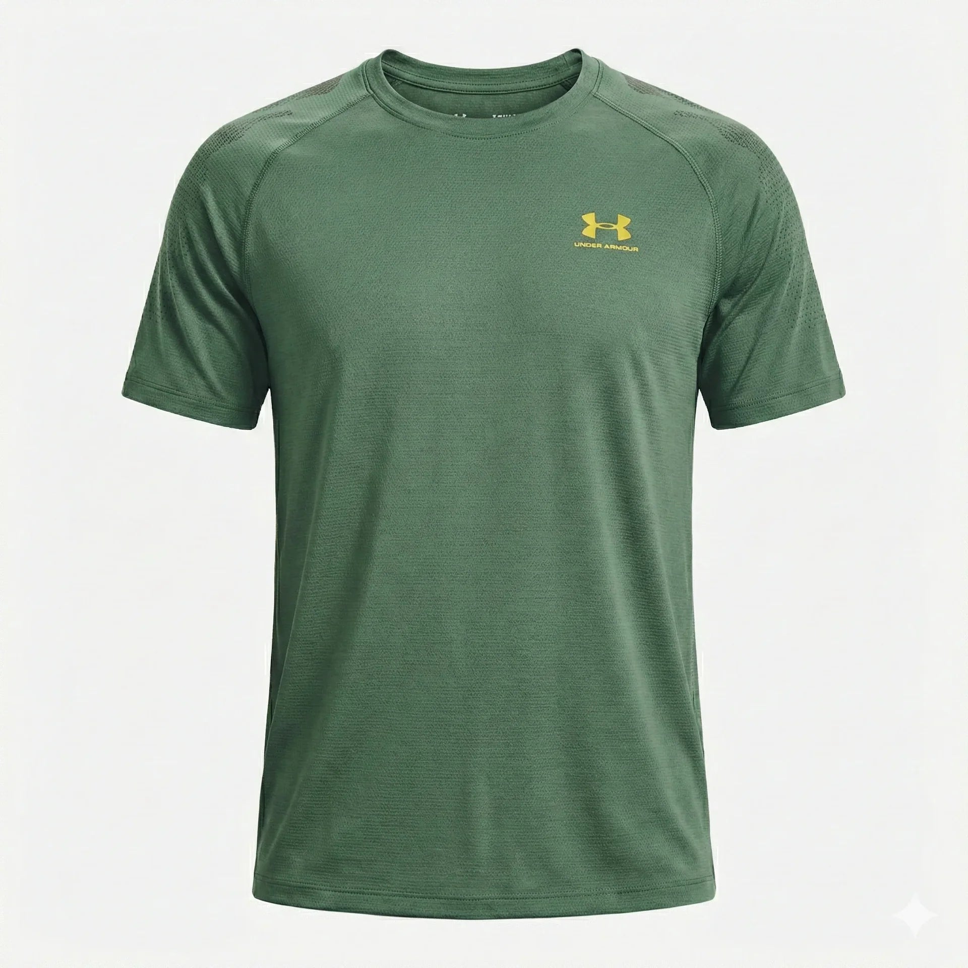 UNDER ARMOUR Lush Fern Athletic Fit Short Sleeve DRI FIT T-Shirt