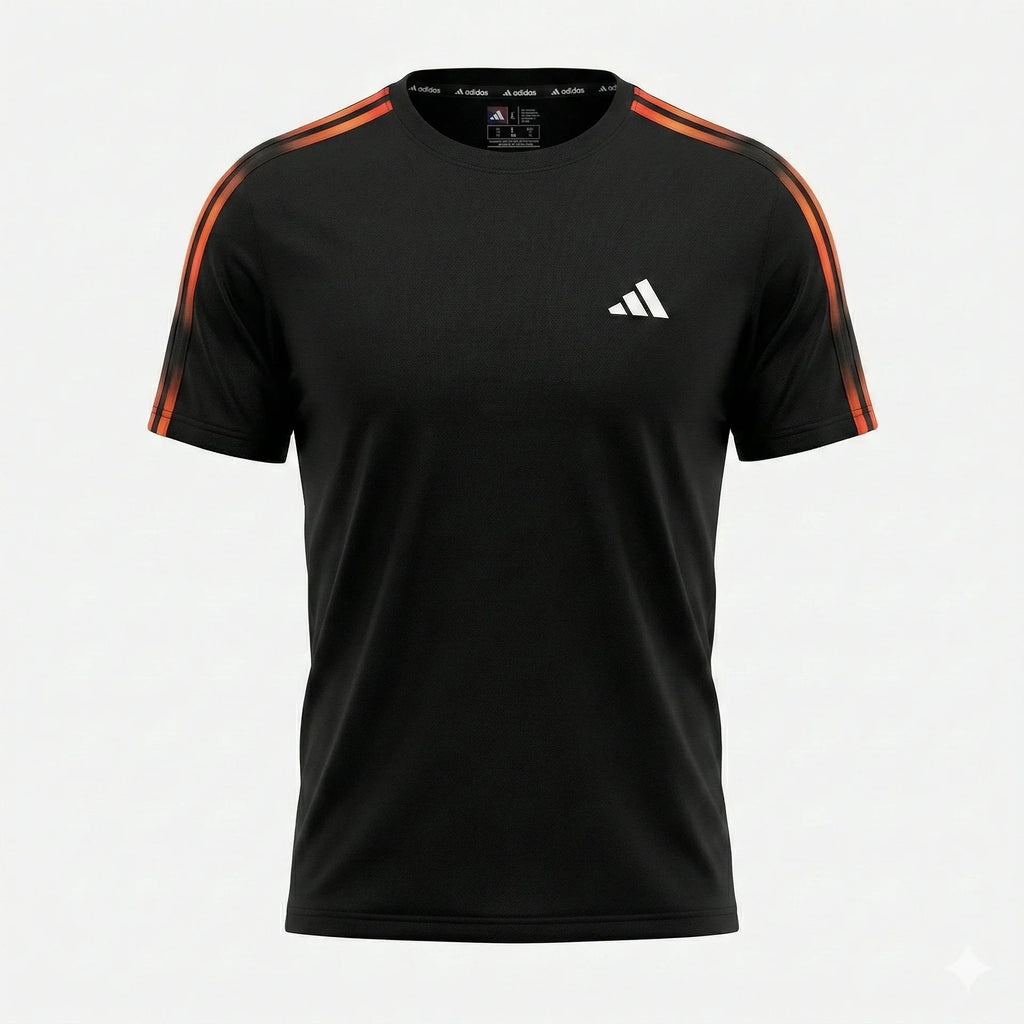 ADIDAS Radiant Coral Athletic Fit Short Sleeve DRI-FIT Training T-Shirt