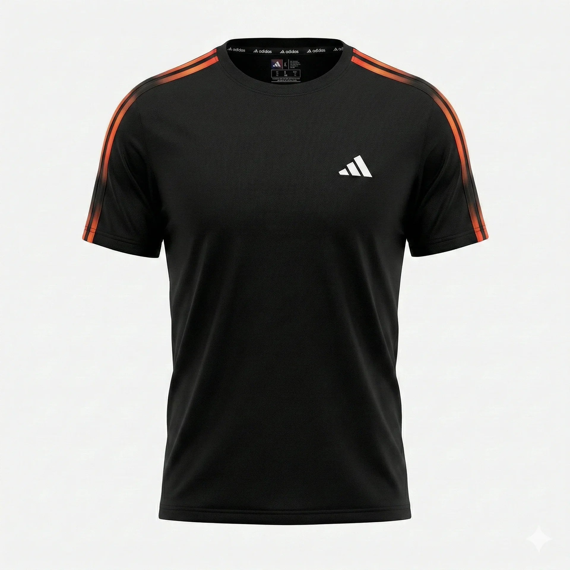 ADIDAS Radiant Coral Athletic Fit Short Sleeve DRI-FIT Training T-Shirt