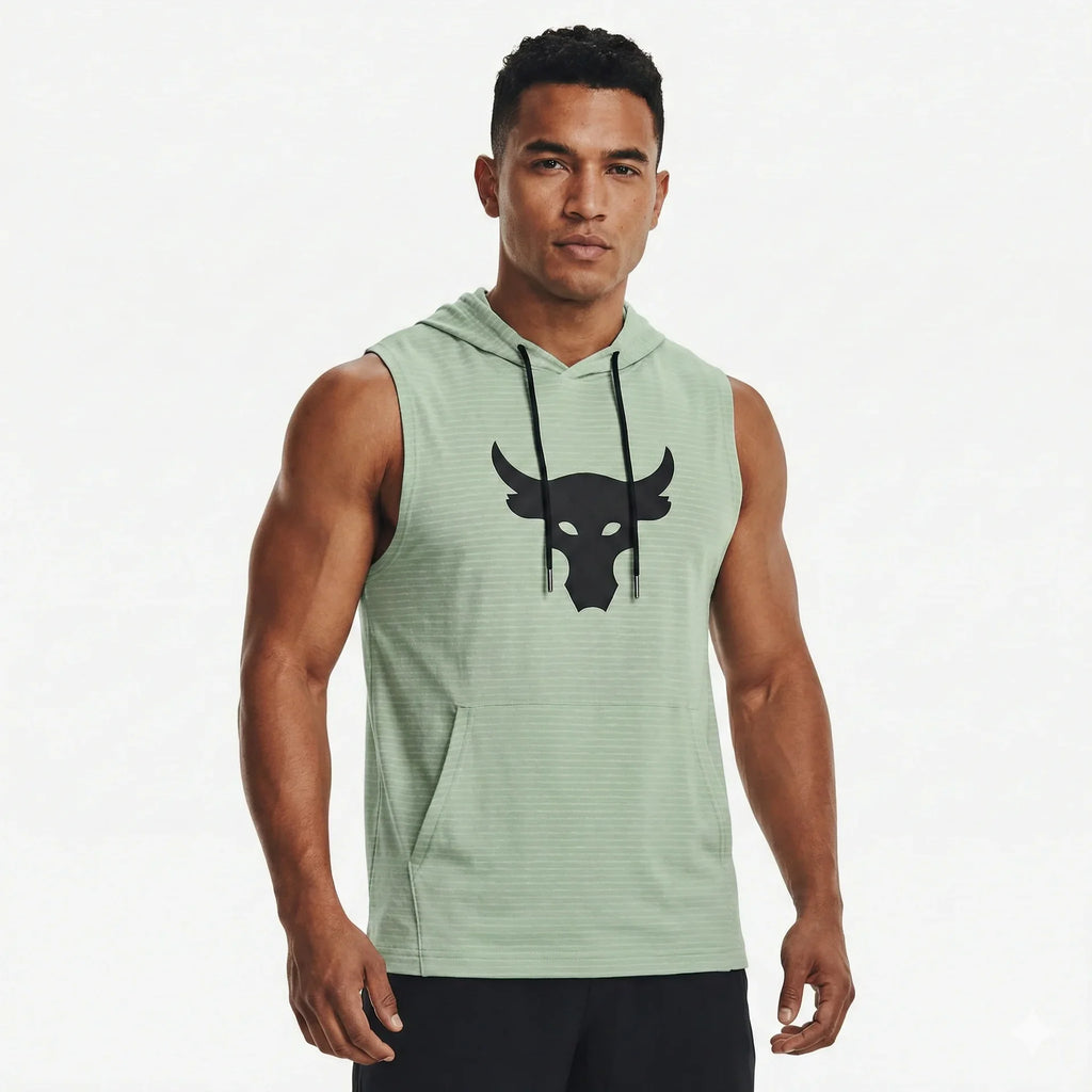 UNDER ARMOUR Enchanted Fern Athletic Fit Sleeveless Hoodie