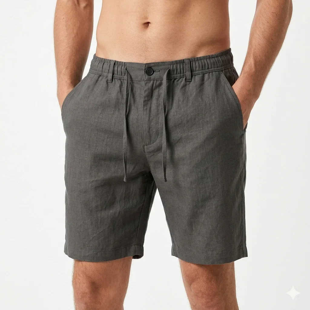 Gant Casual Linen Blend Drawstring Shorts