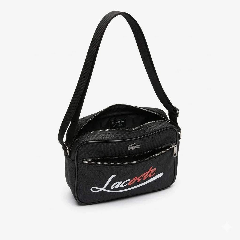 Lacoste Signature Logo Crossbody Bag