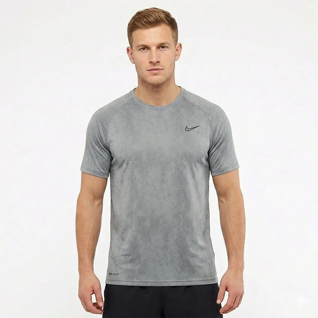 Nike Men's Dri-FIT Training T-Shirt - Grey Camo