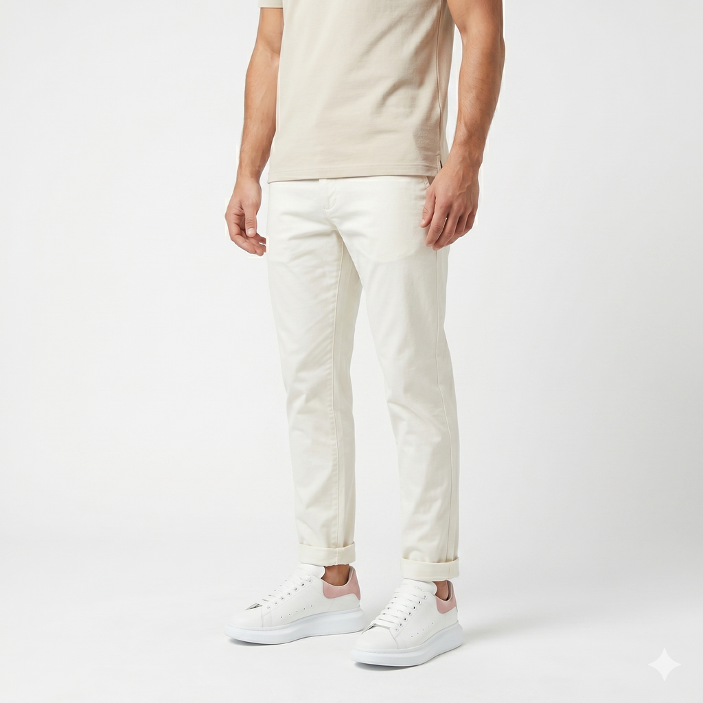 Adidas Stan Smith Platform Sneakers in White and Pink