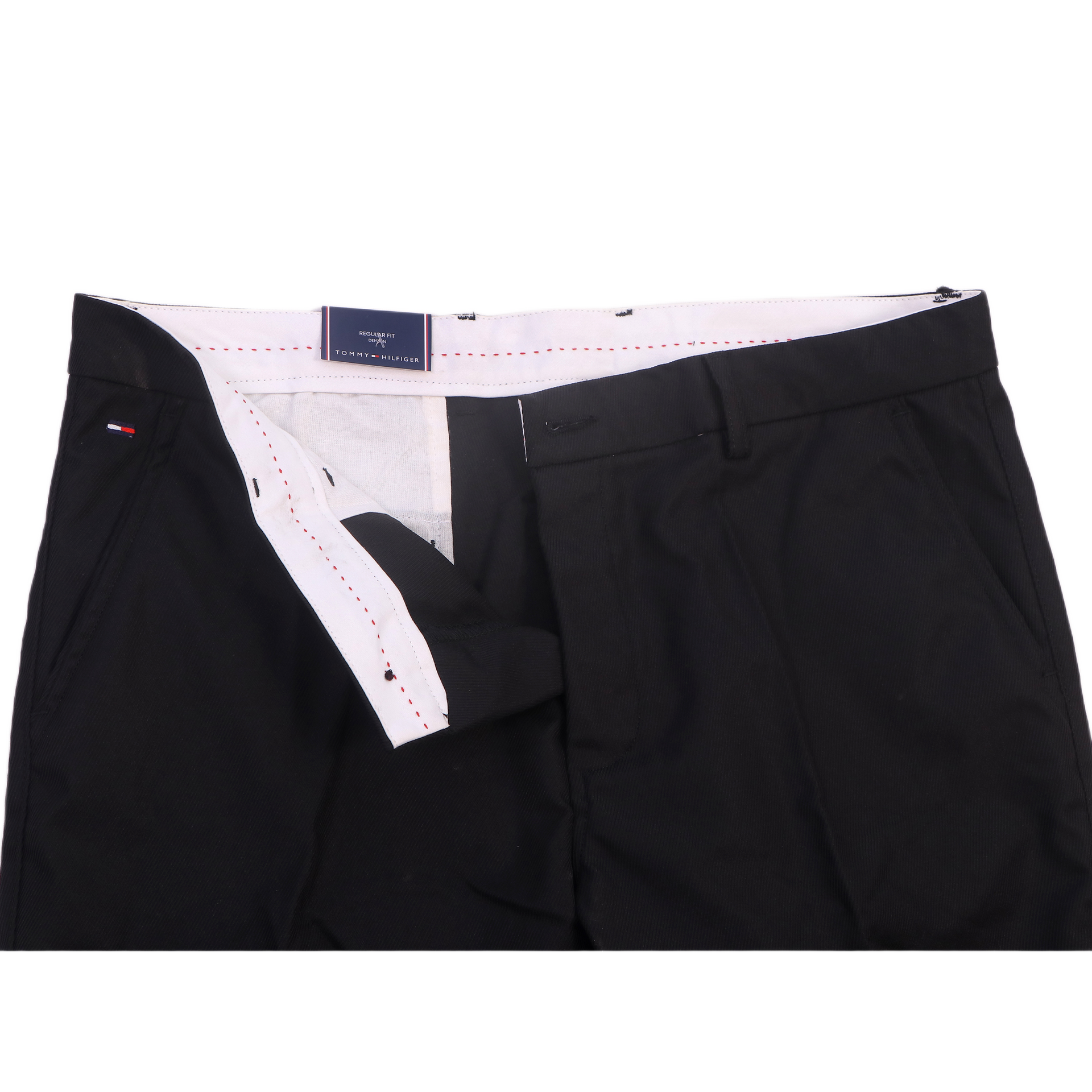 TOMMY HILFIGER Untamed Onyx Whisper Tailored Fit Trousers