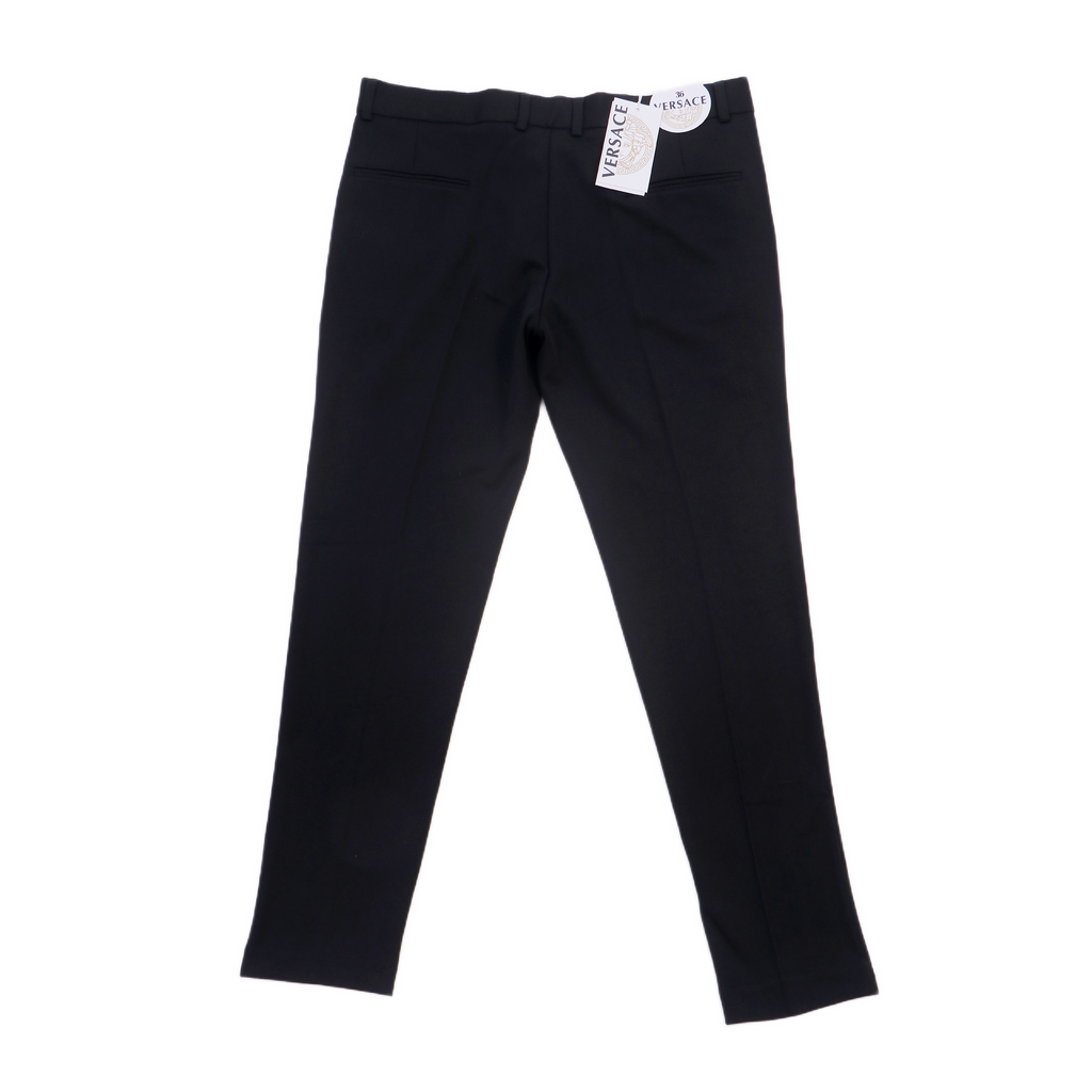 VERSACE Opulent Onyx Tailored Slim Fit Trousers
