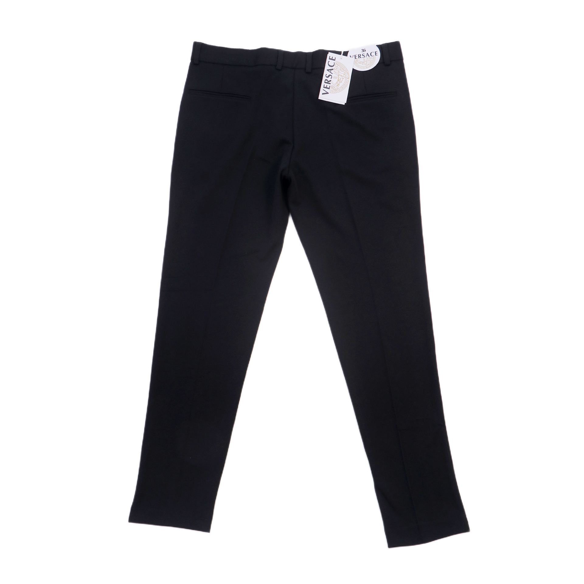 VERSACE Opulent Onyx Tailored Slim Fit Trousers