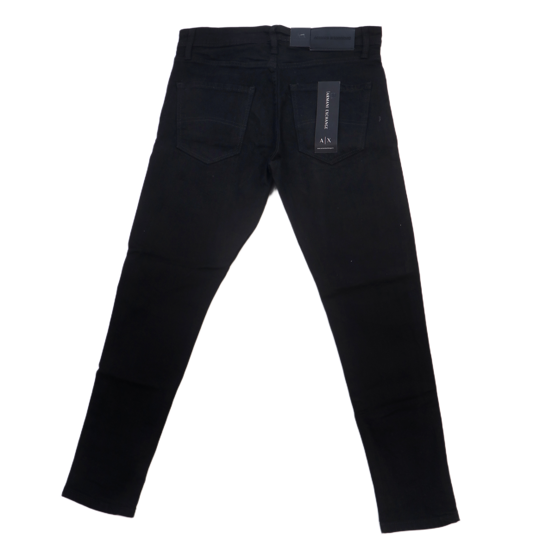 ARMANI EXCHANGE Untamed Onyx Tailored Fit Denim Jeans
