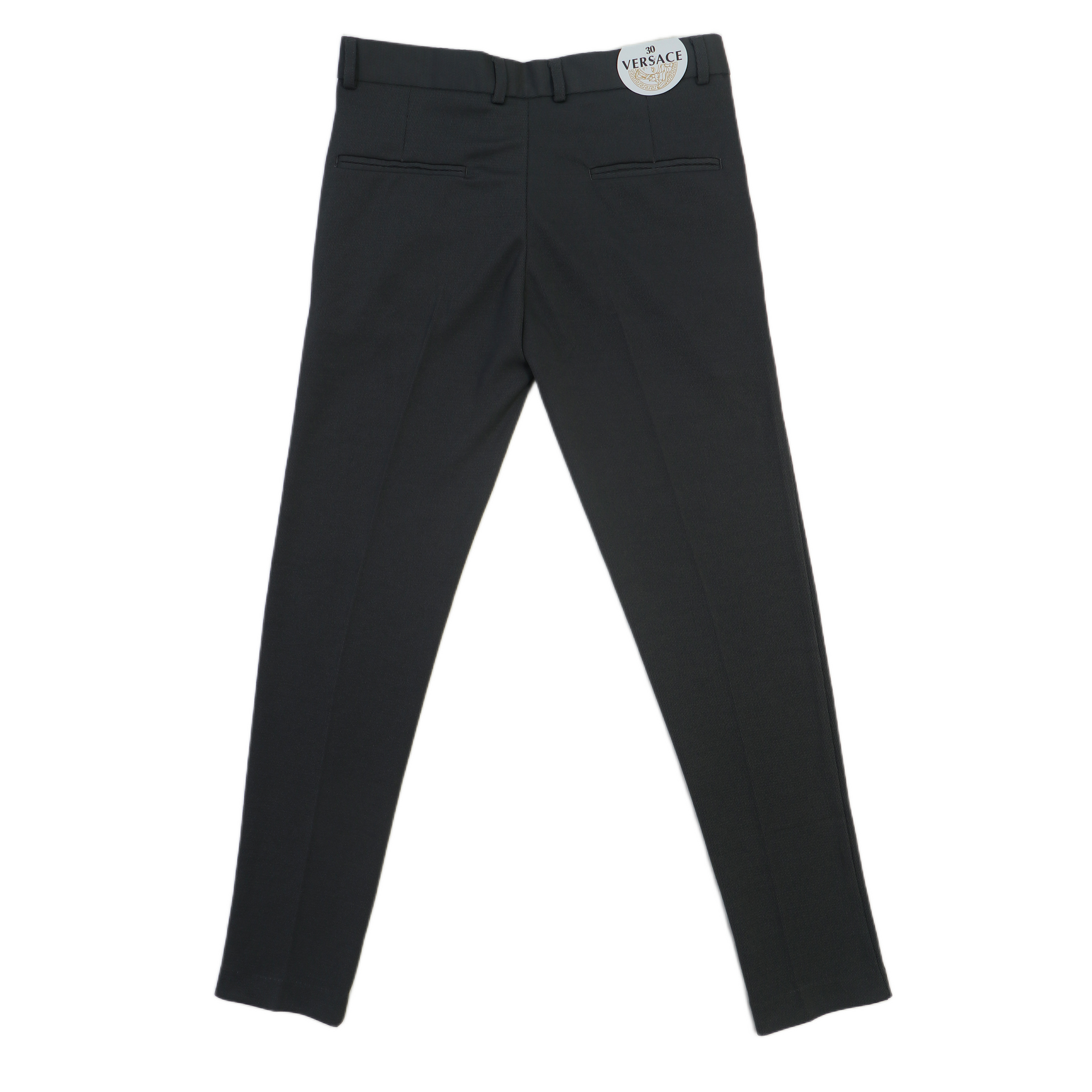 VERSACE Opulent Onyx Tailored Slim Fit Trousers