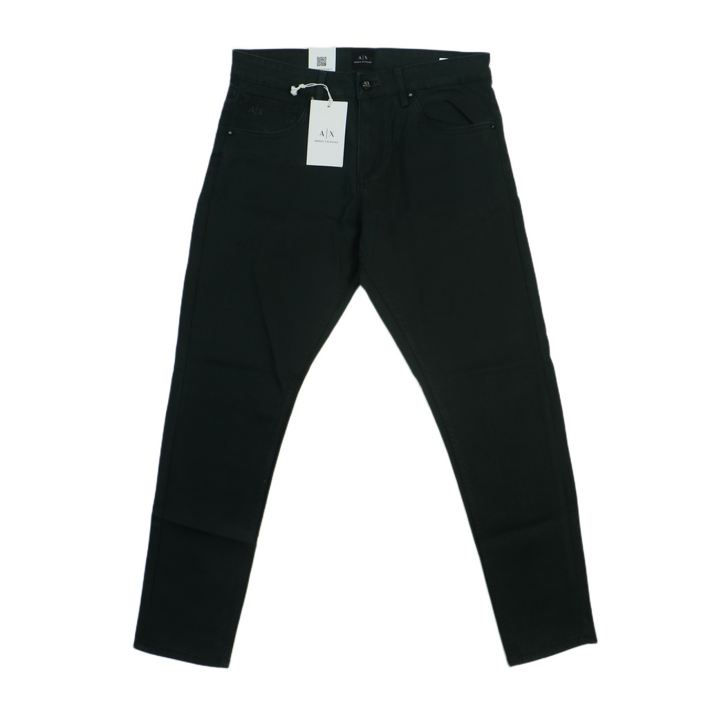 A|X Opulent Juniper Smoke Tailored Slim Fit Stretch Denim Jeans