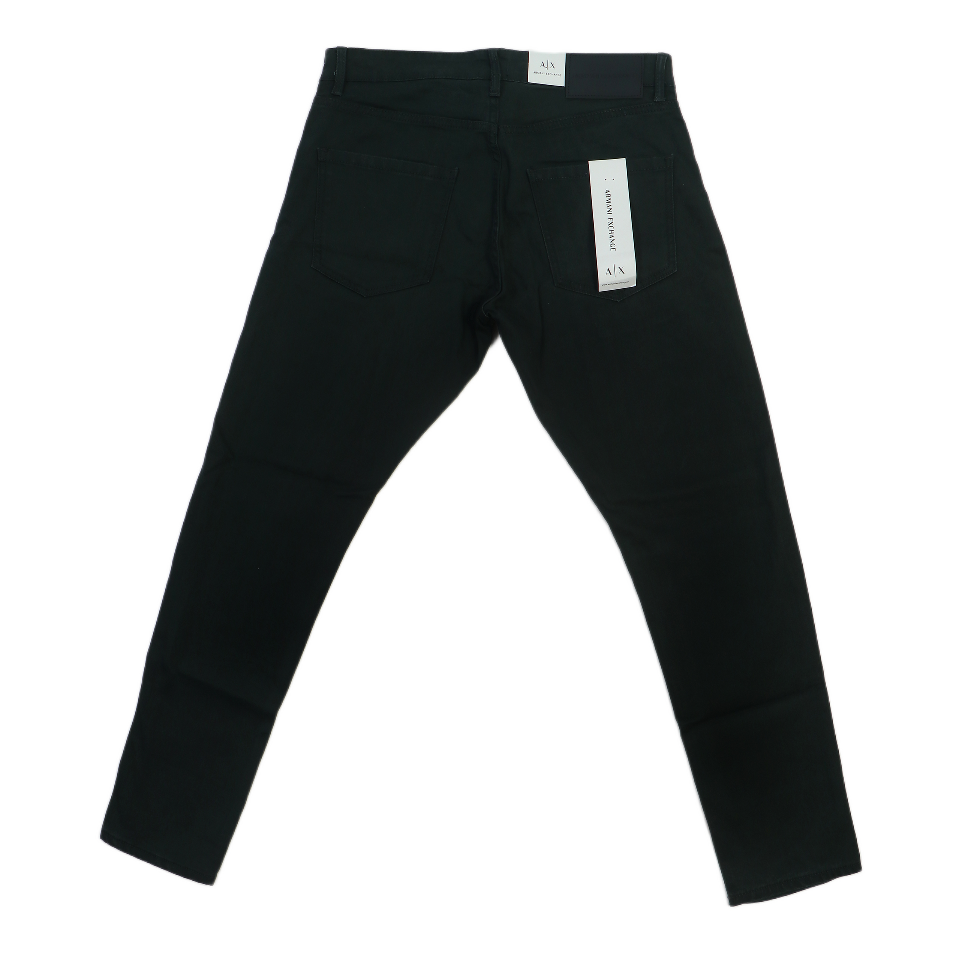 A|X Opulent Juniper Smoke Tailored Slim Fit Stretch Denim Jeans